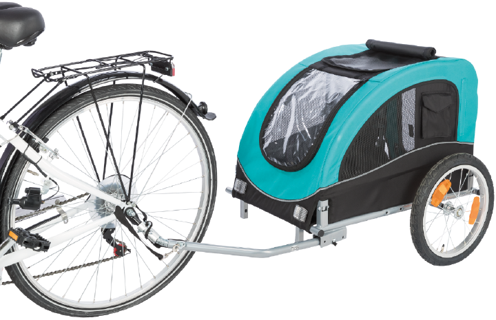 TRIXIE Fahrrad-Anhänger für Hunde